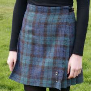 Glen Appin Black Watch Plaid Kilt Skirt Of Scotland